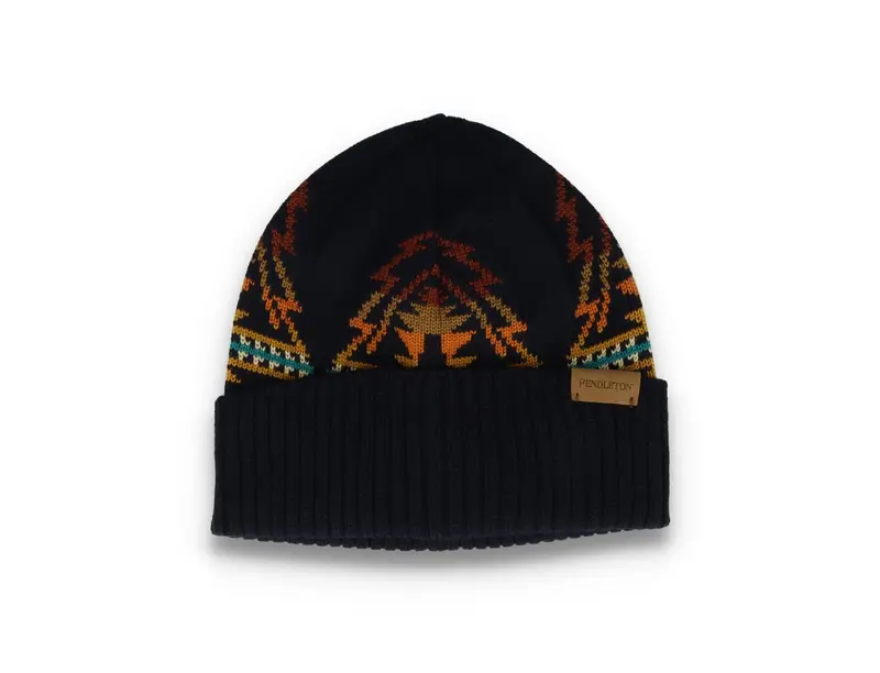 Knit Cap Trapper Peak Navy