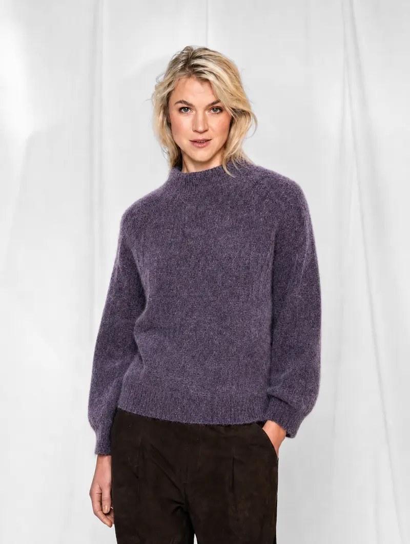 Lea kid mohair genser