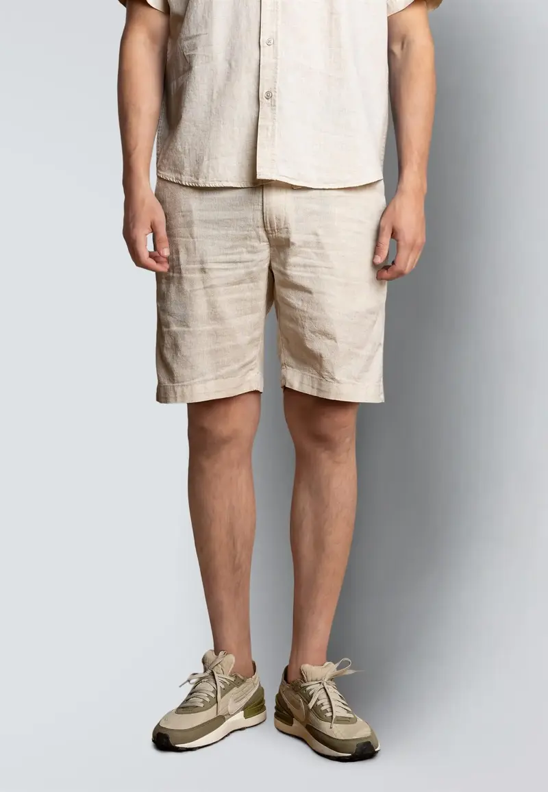 Luca Linshorts - Beige