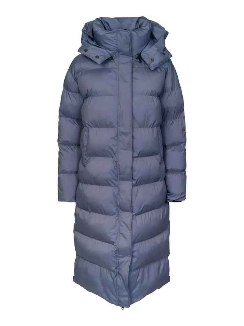 Lyseblå Carmella Puffer Coat