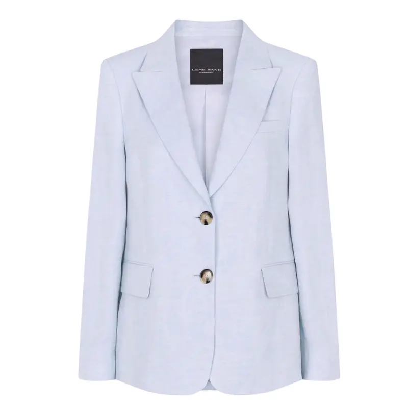 Lyseblå Ginette Pointy Blazer