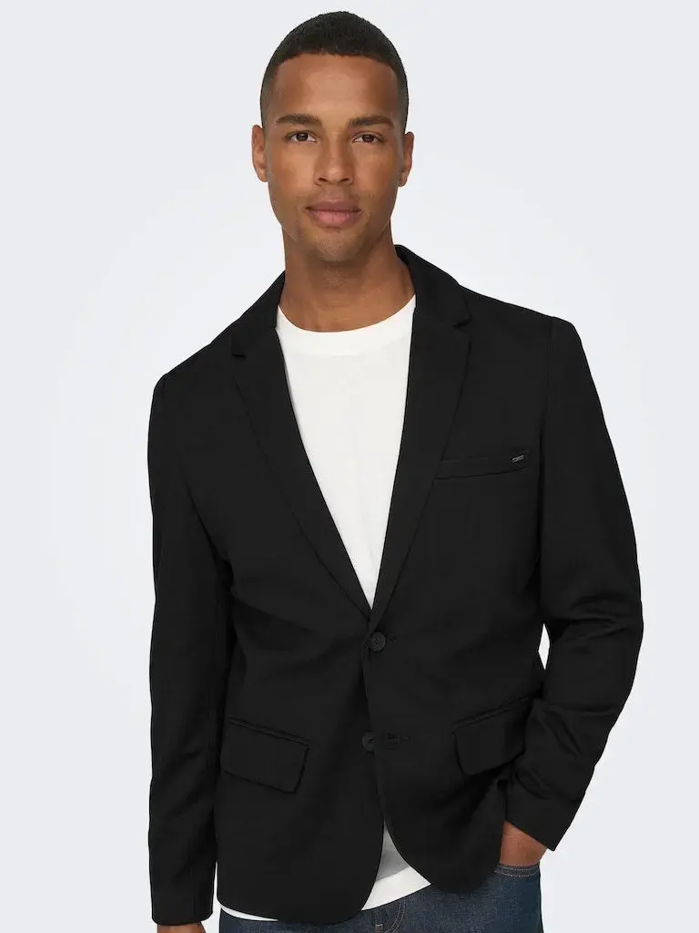 Mark Flex Blazer 0209 - Black
