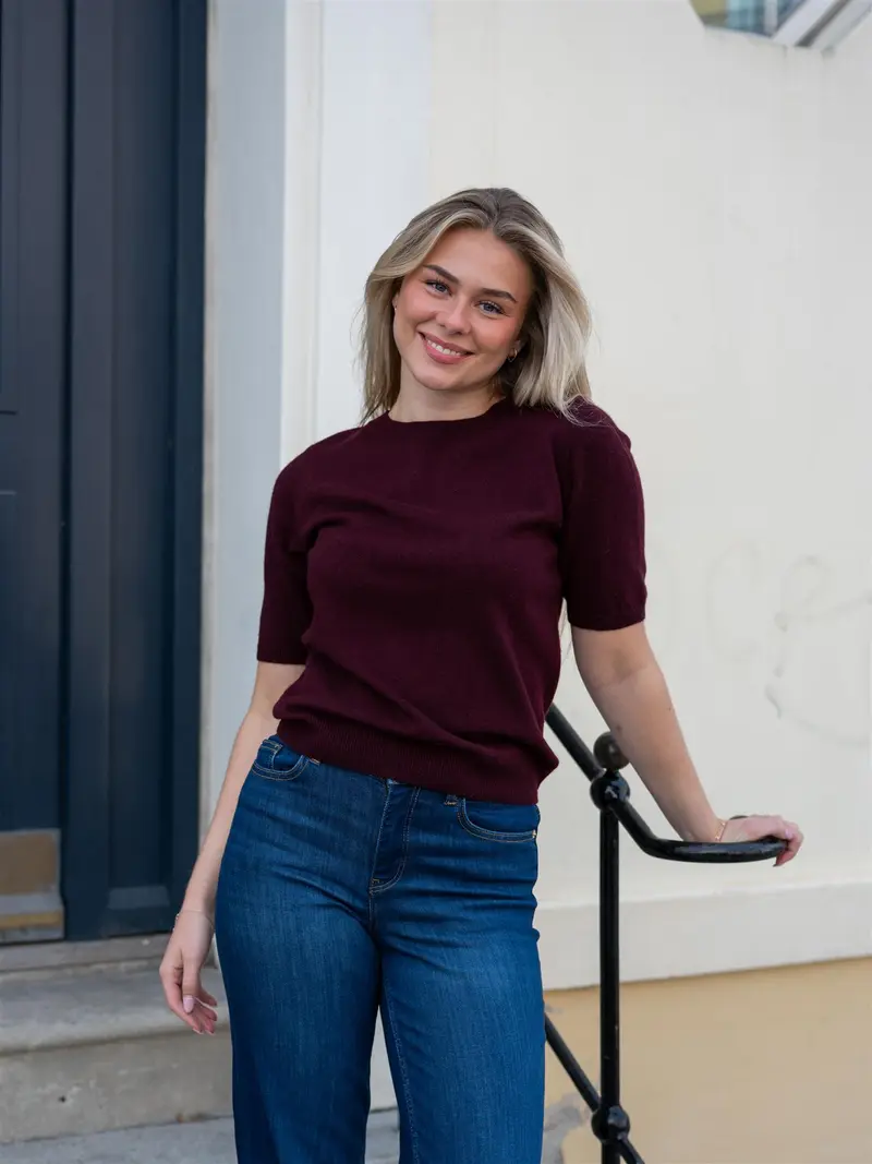 Marthe Tee Aubergine