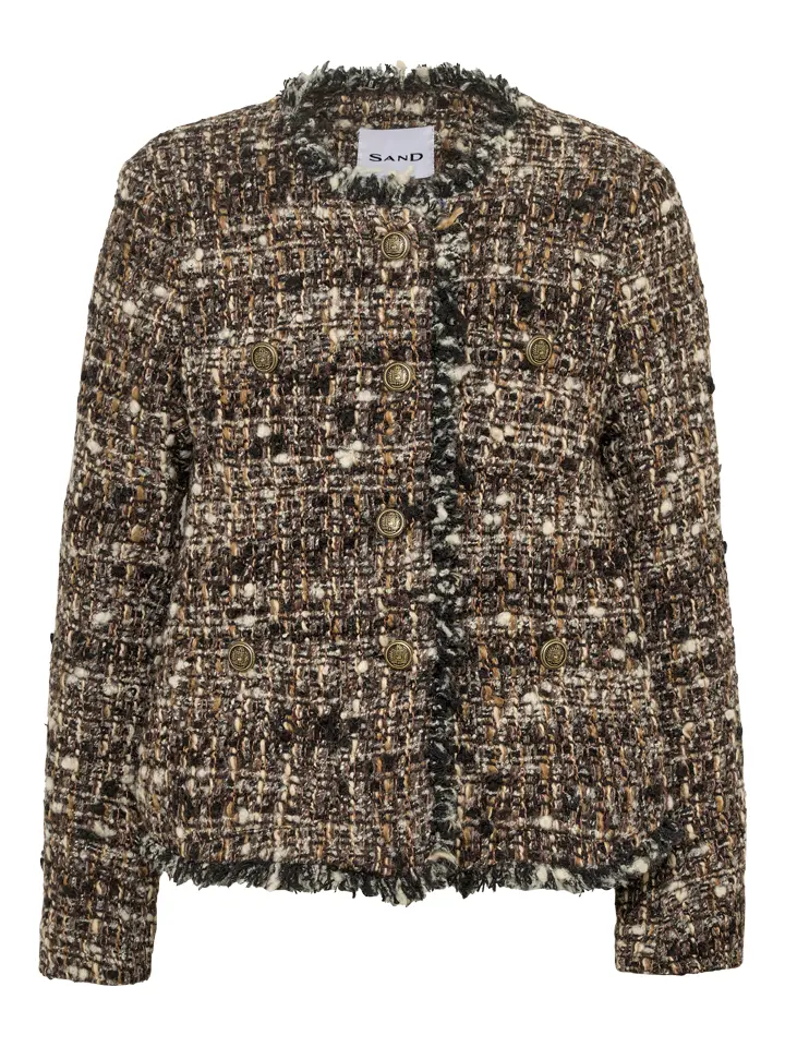 Mørkbrun Florina Jacket