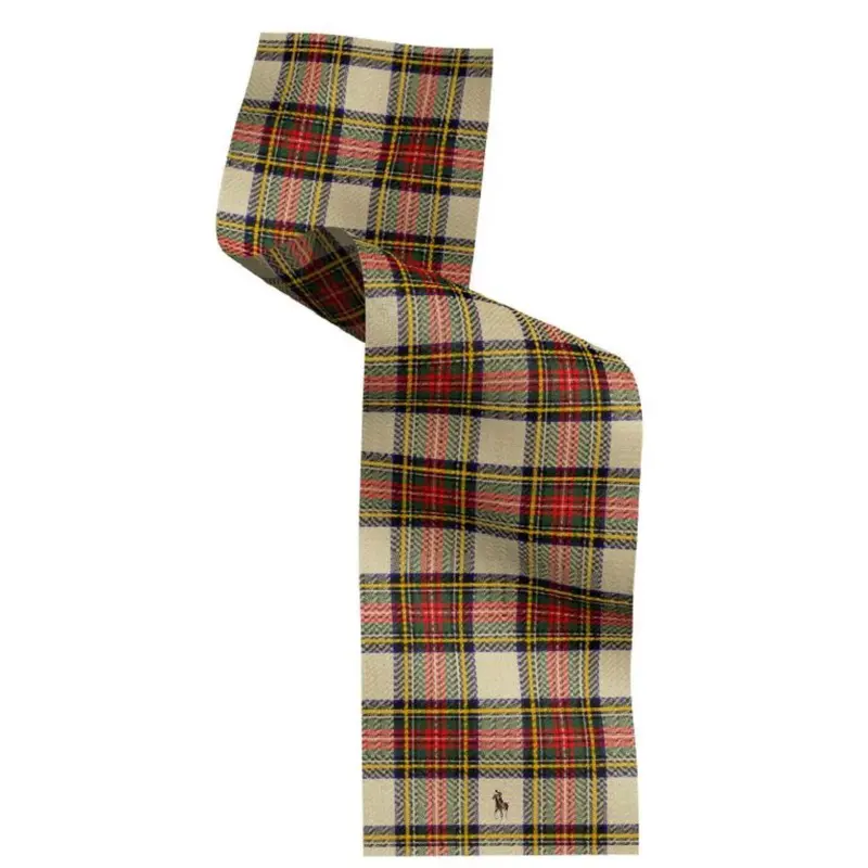 Multifarget Plaid Scarf