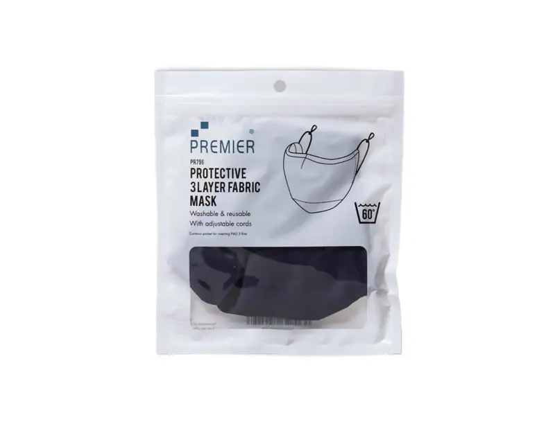 Navy Face Mask Washable