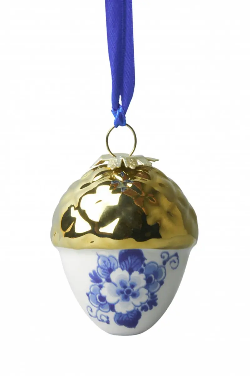 Nut with golden cap