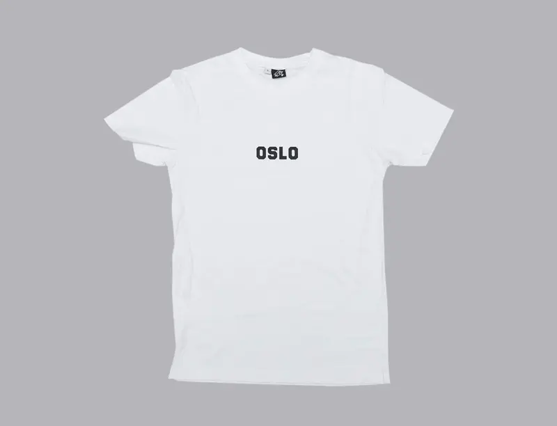 OSLO Tee White/Black