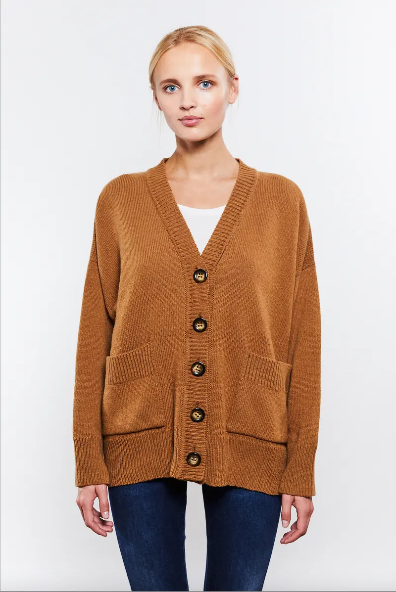 Phoebe cardigan Camel