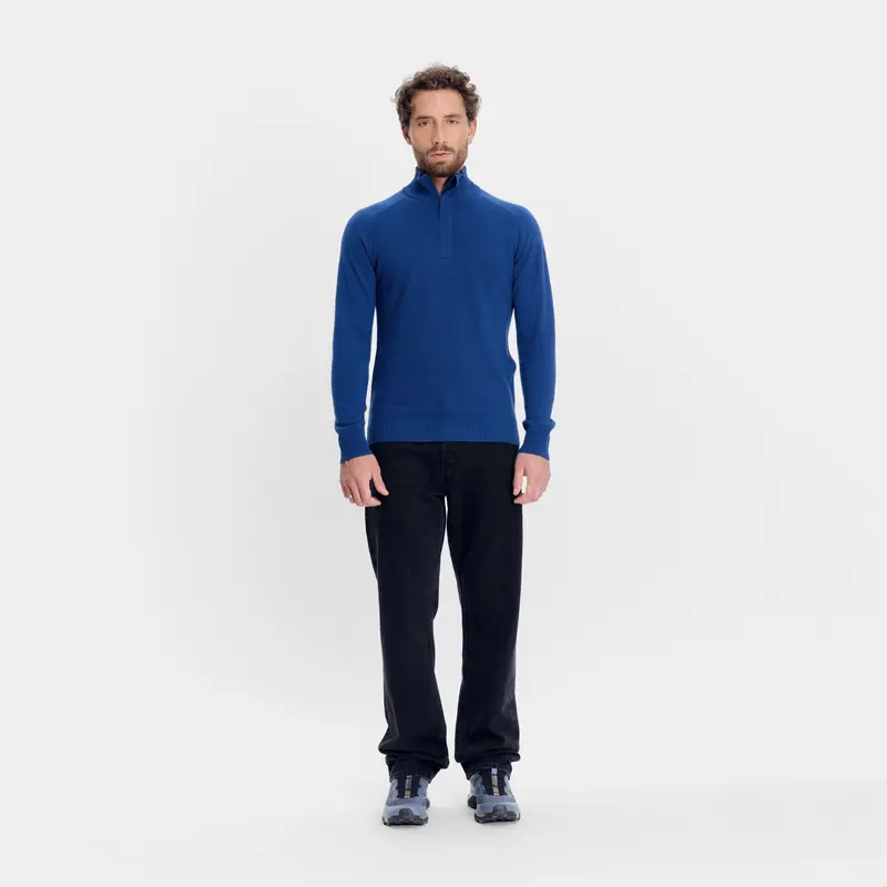 Robin M Stitch Half-Zip