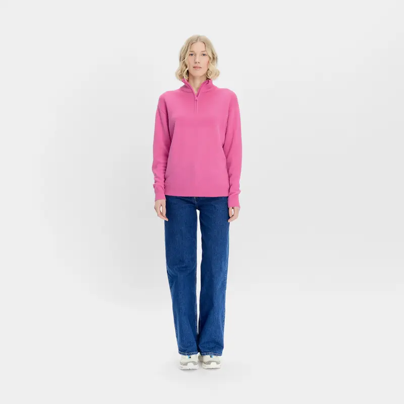 Robin W Stitch Half Zip
