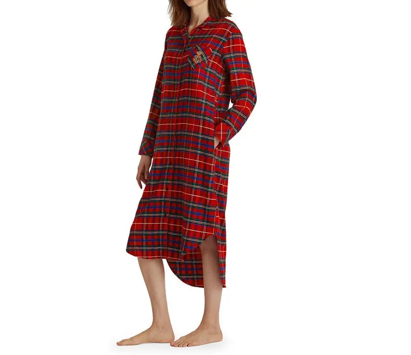 Rød Maxi Sleepshirt