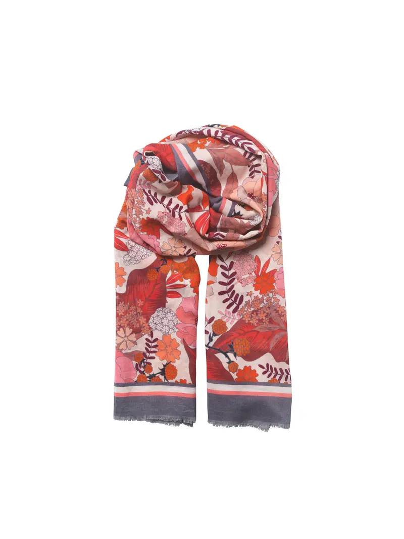 Rødt Bluma Como scarf