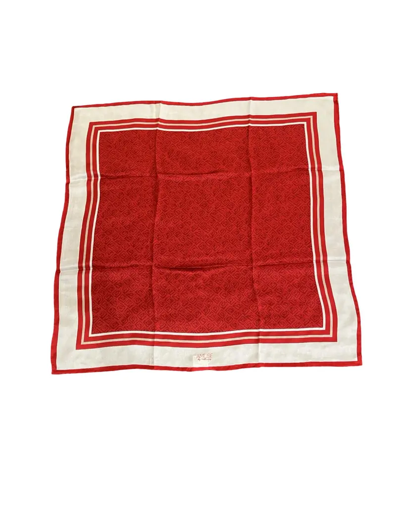 Rødt Eloise scarf