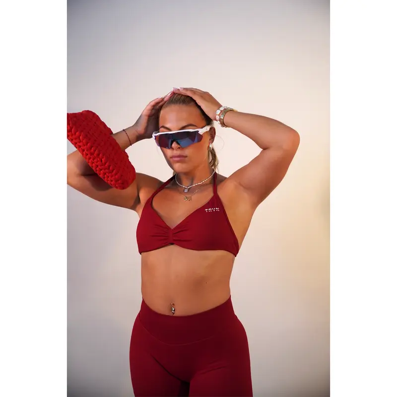 Rouge Strappy Bra