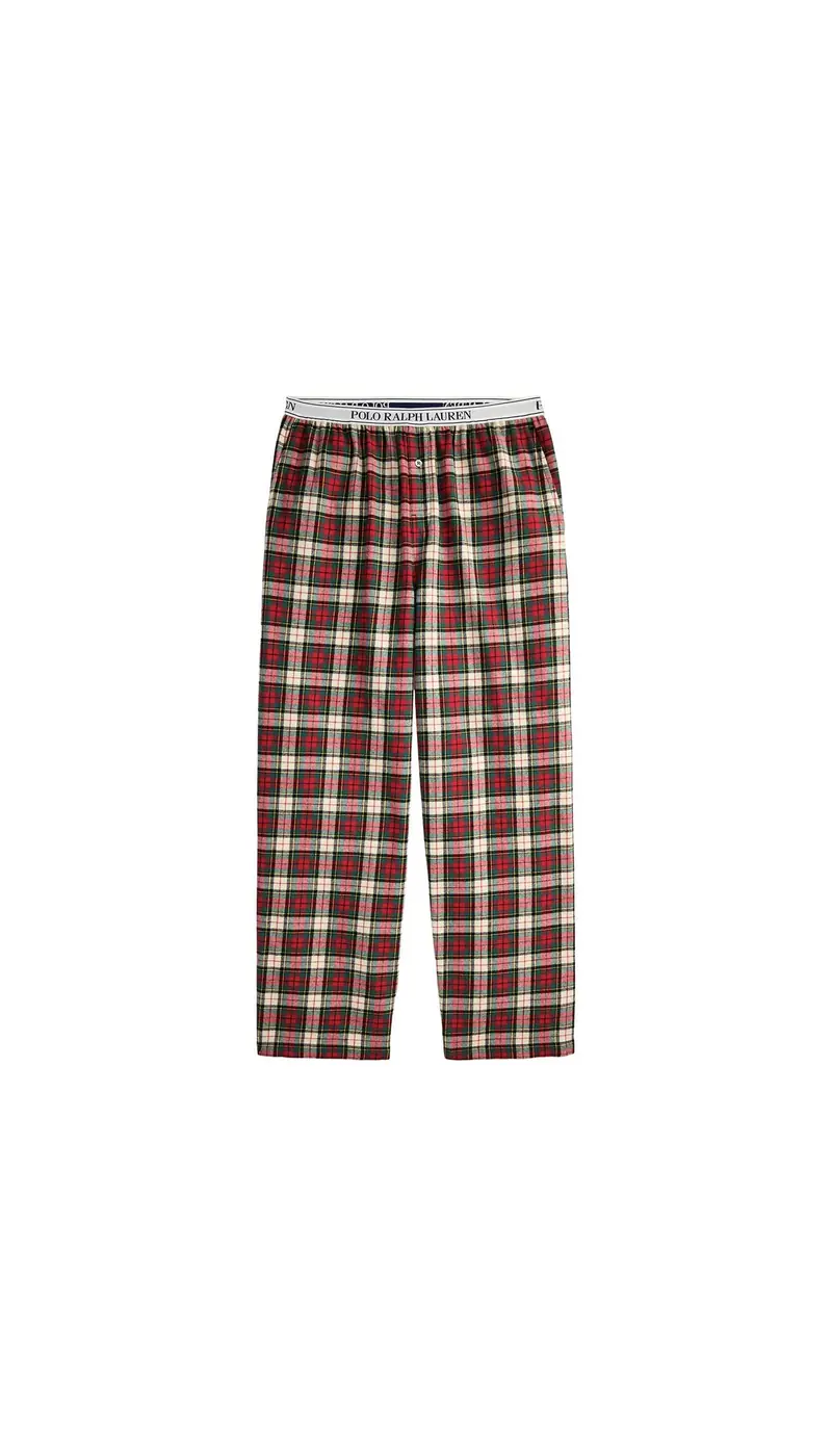 Rutet Pyjamas long pants