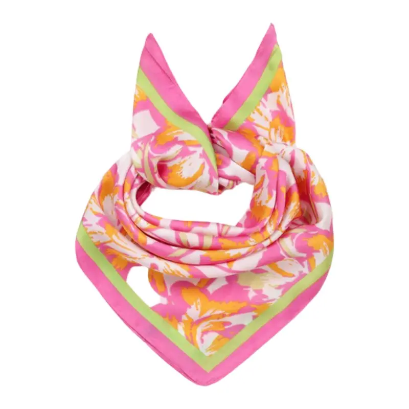 Skjerf med Hibiskkus