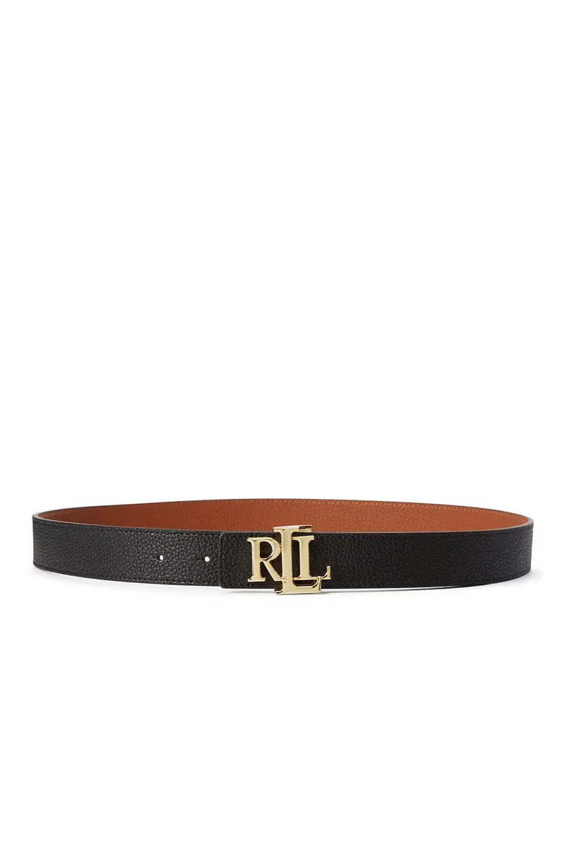 Sort/brunt Reversible belte