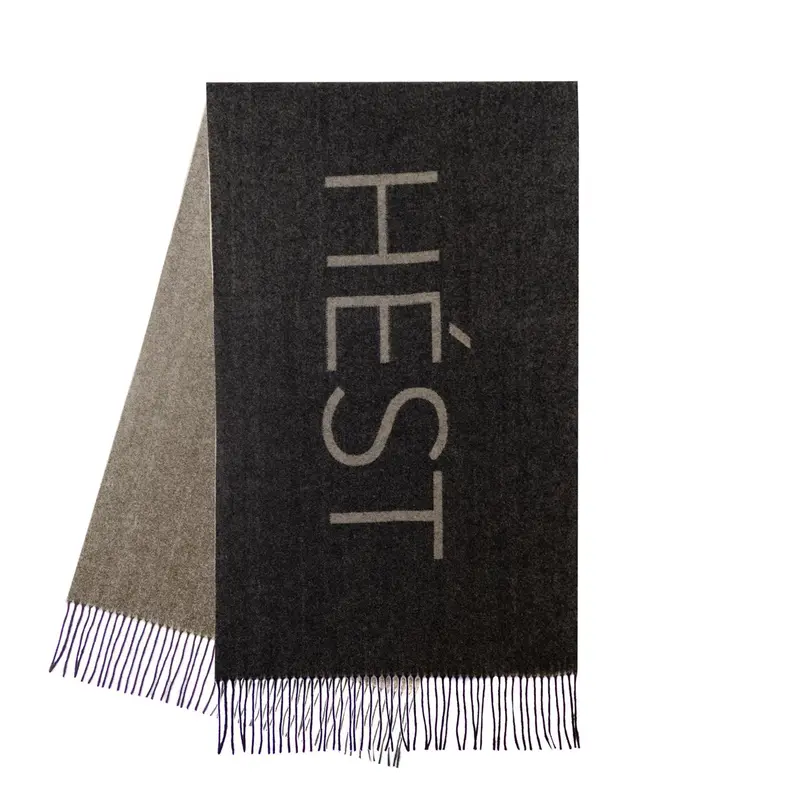 Sort Hest skjerf