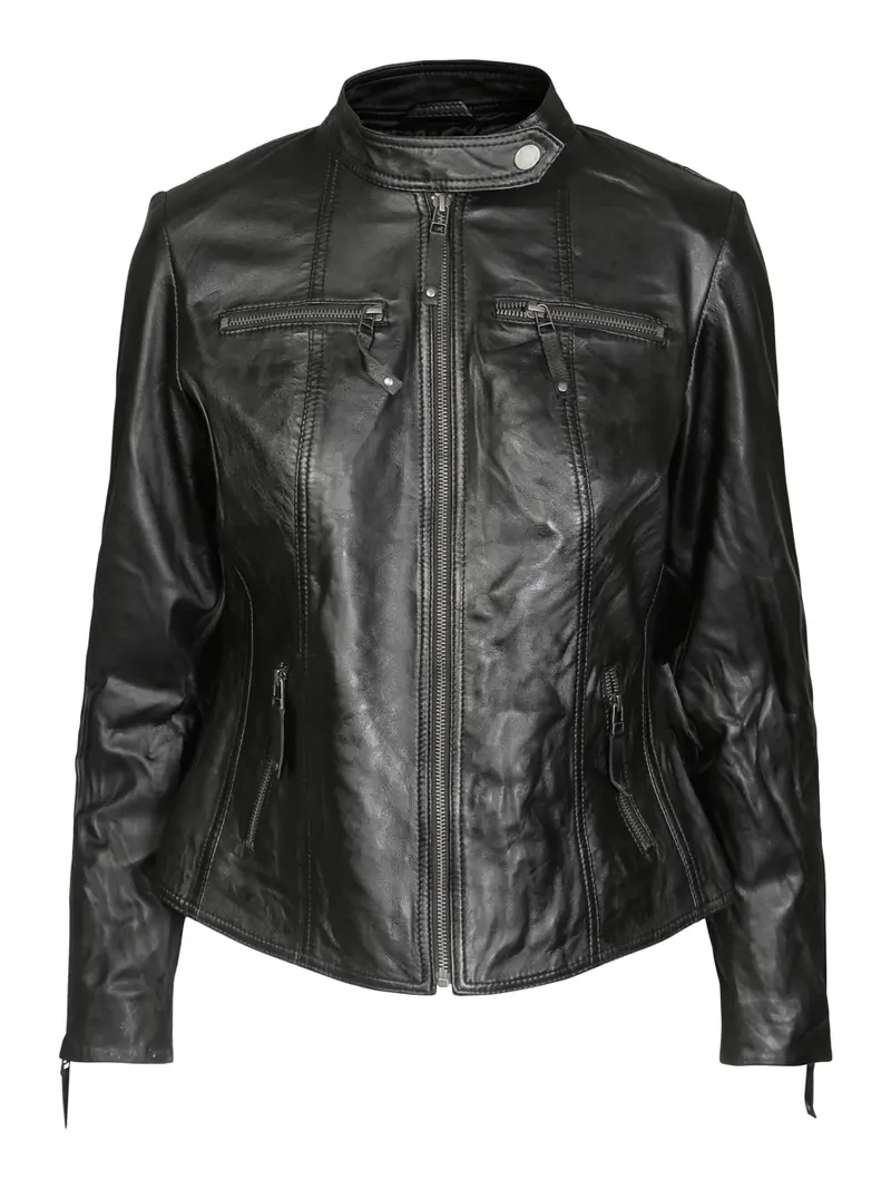 Sort Leather Jacket
