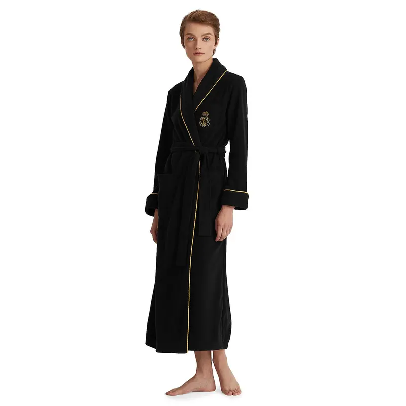Sort LRL Shawl Collar Robe long