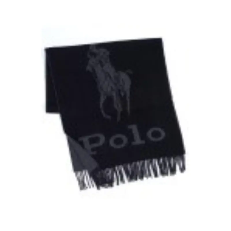 Sort Polo Pony scarf