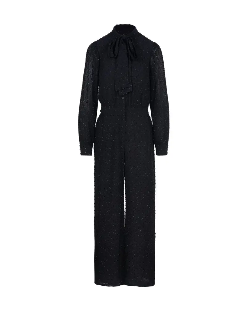 Sort Shiny Dot Jumpsuit