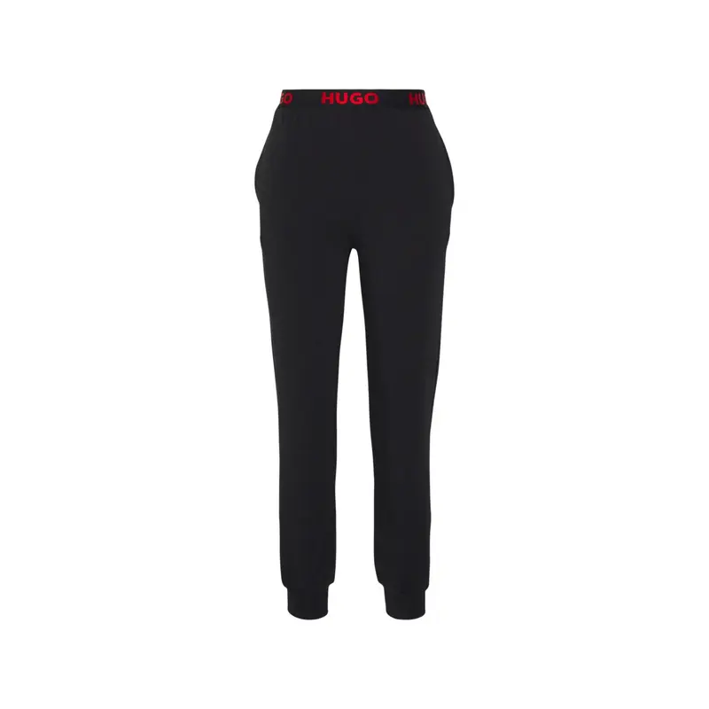 Sort Sporty Logo Pants