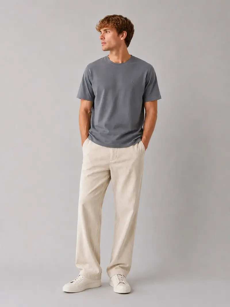 Stable Basic T-Shirt - Turbulence Grey