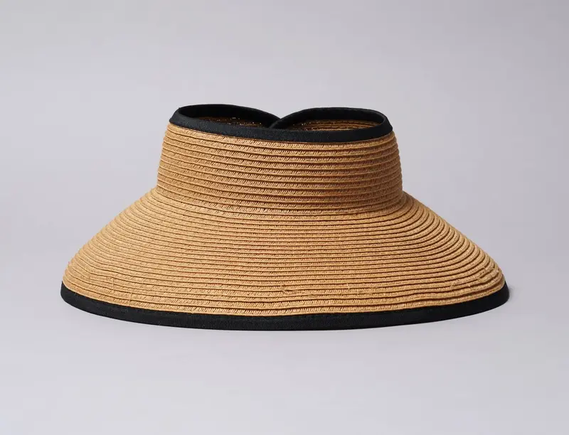 Sun Visor Hat Wrap Around Natural