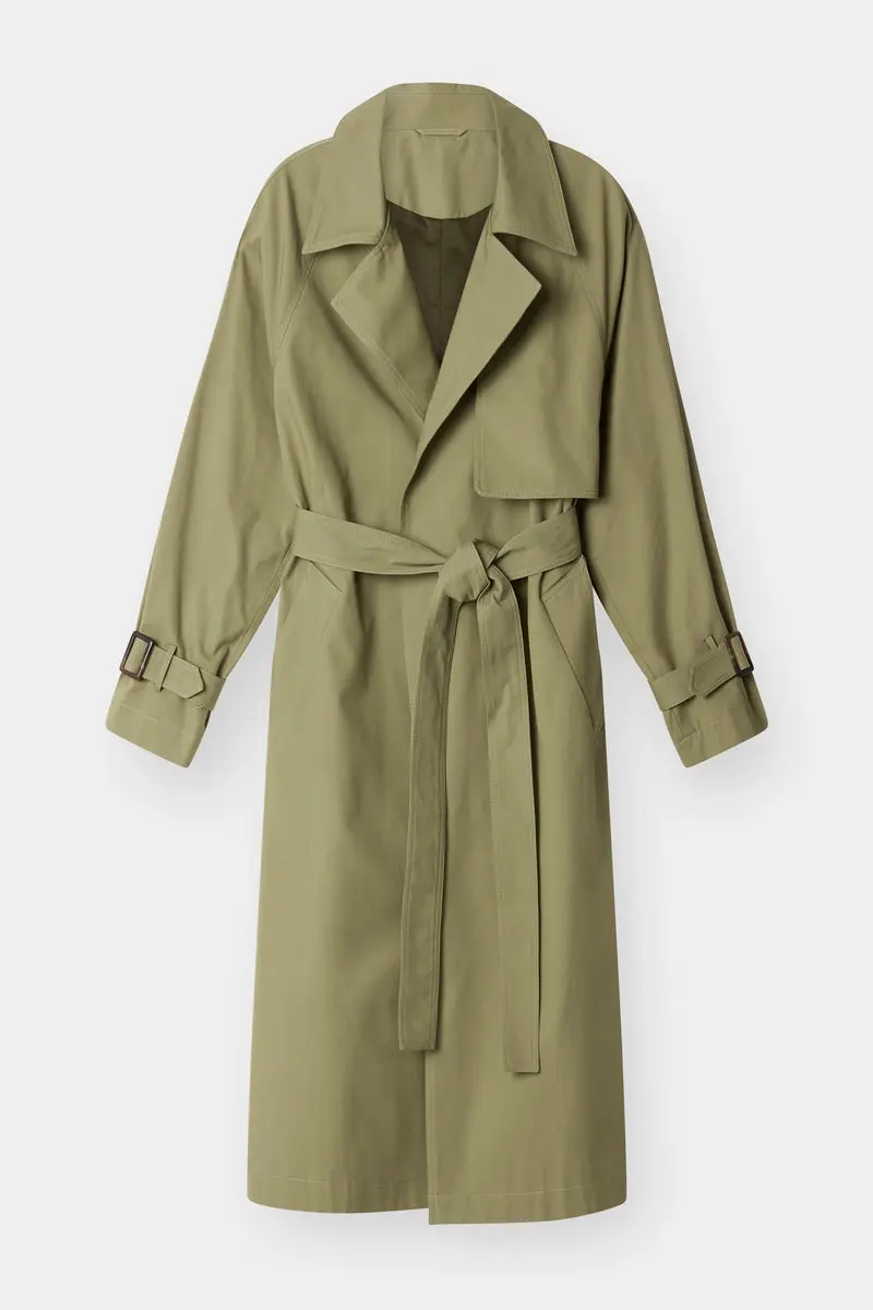 THE CLASSIC TRENCH - GREEN