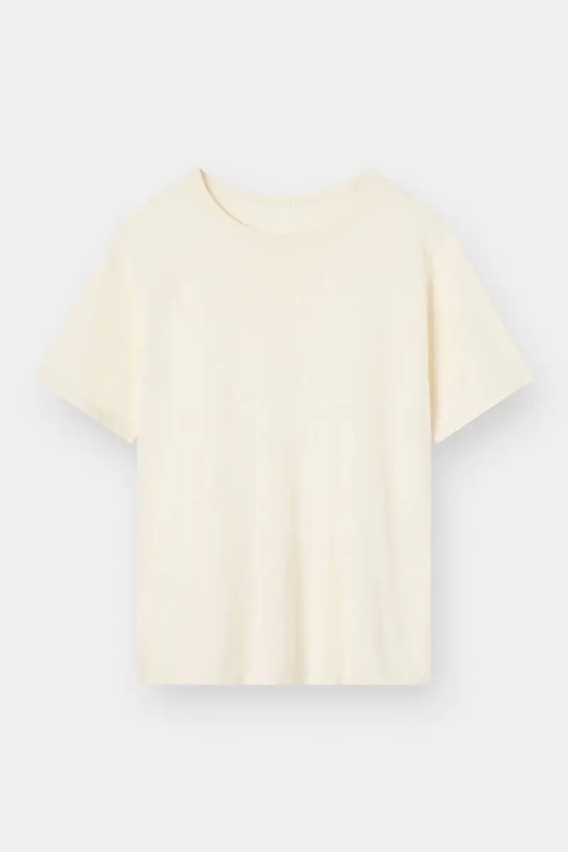 THE SILK TEE - WHITE