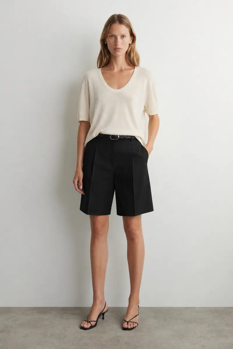 THE U NECK - ECO WHITE