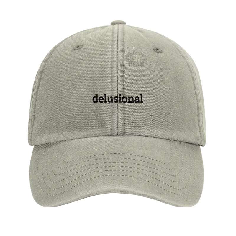 VINTAGE DAD CAP - DELUSIONAL