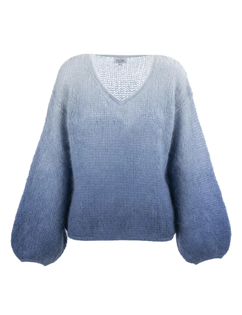 Washed Blue Anuza Dip Dye