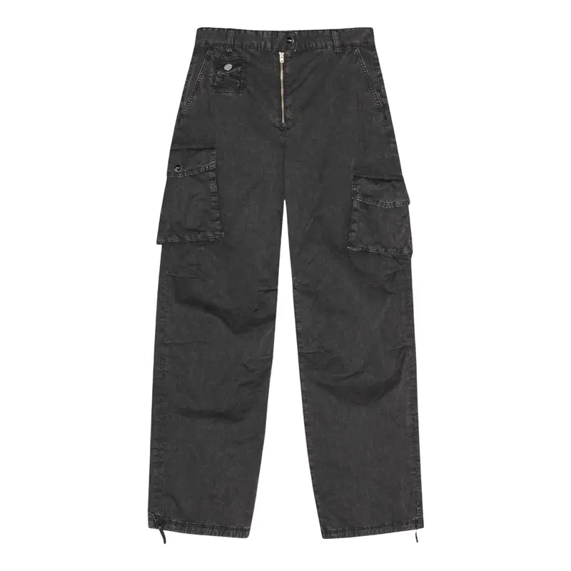 Washed Cotton Twill Pants