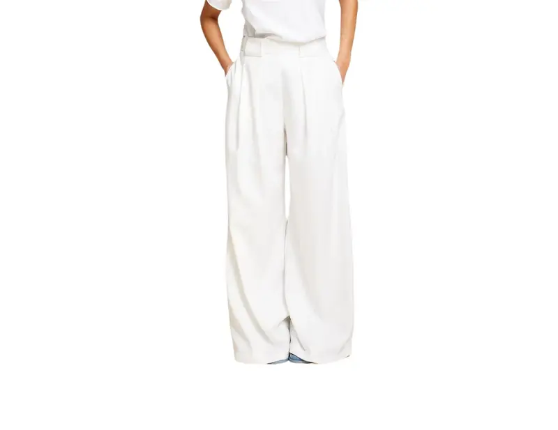White Mister Trousers