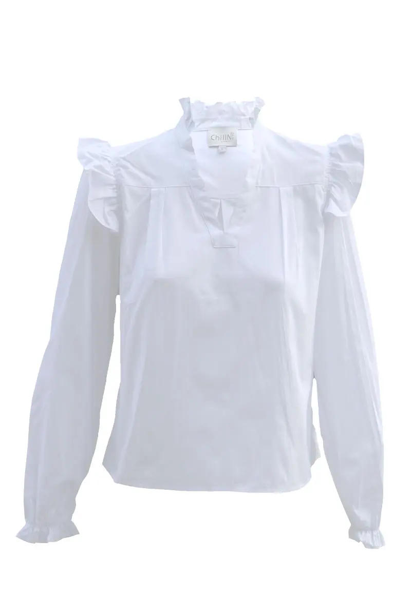 White Sissy Blouse