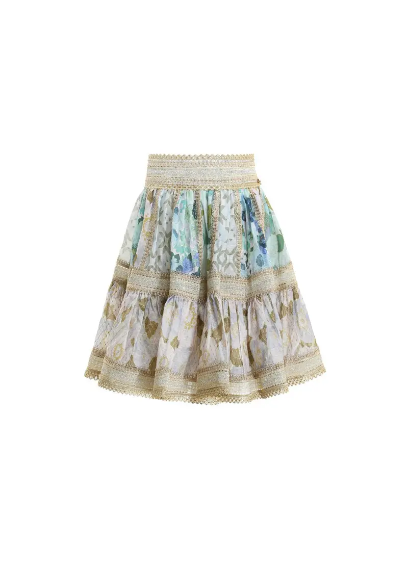 ZIMMERMANN - Aqua Skirt